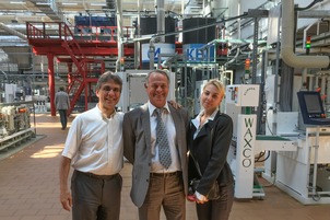 Visit to the “Svyaz engineering KB” plant at SEZ “Dubna”